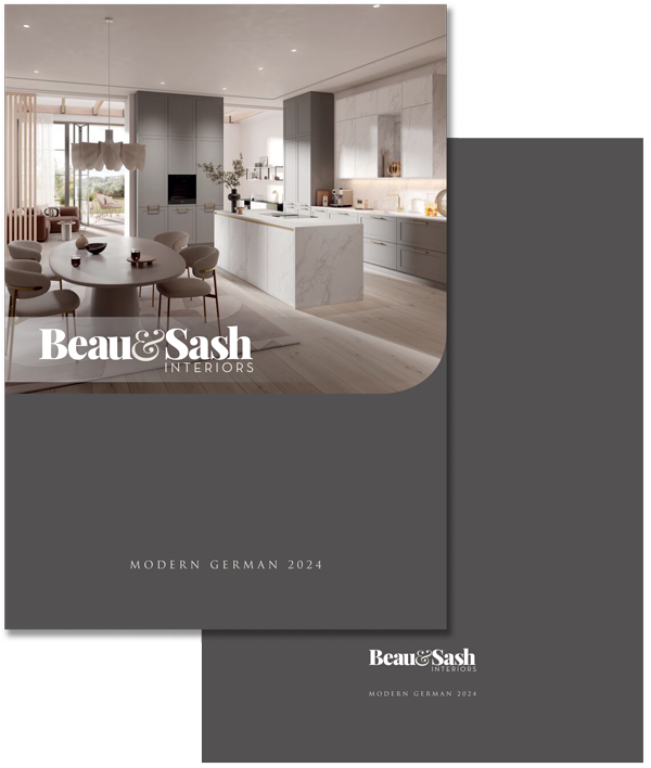cover of beau & sash's modern kitchen designs